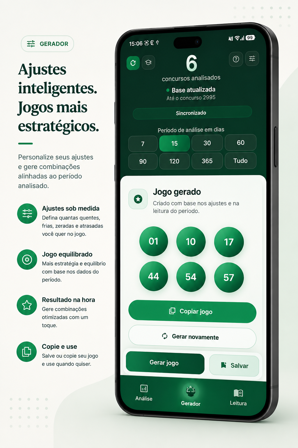 Gerador do Visão Mega-Sena