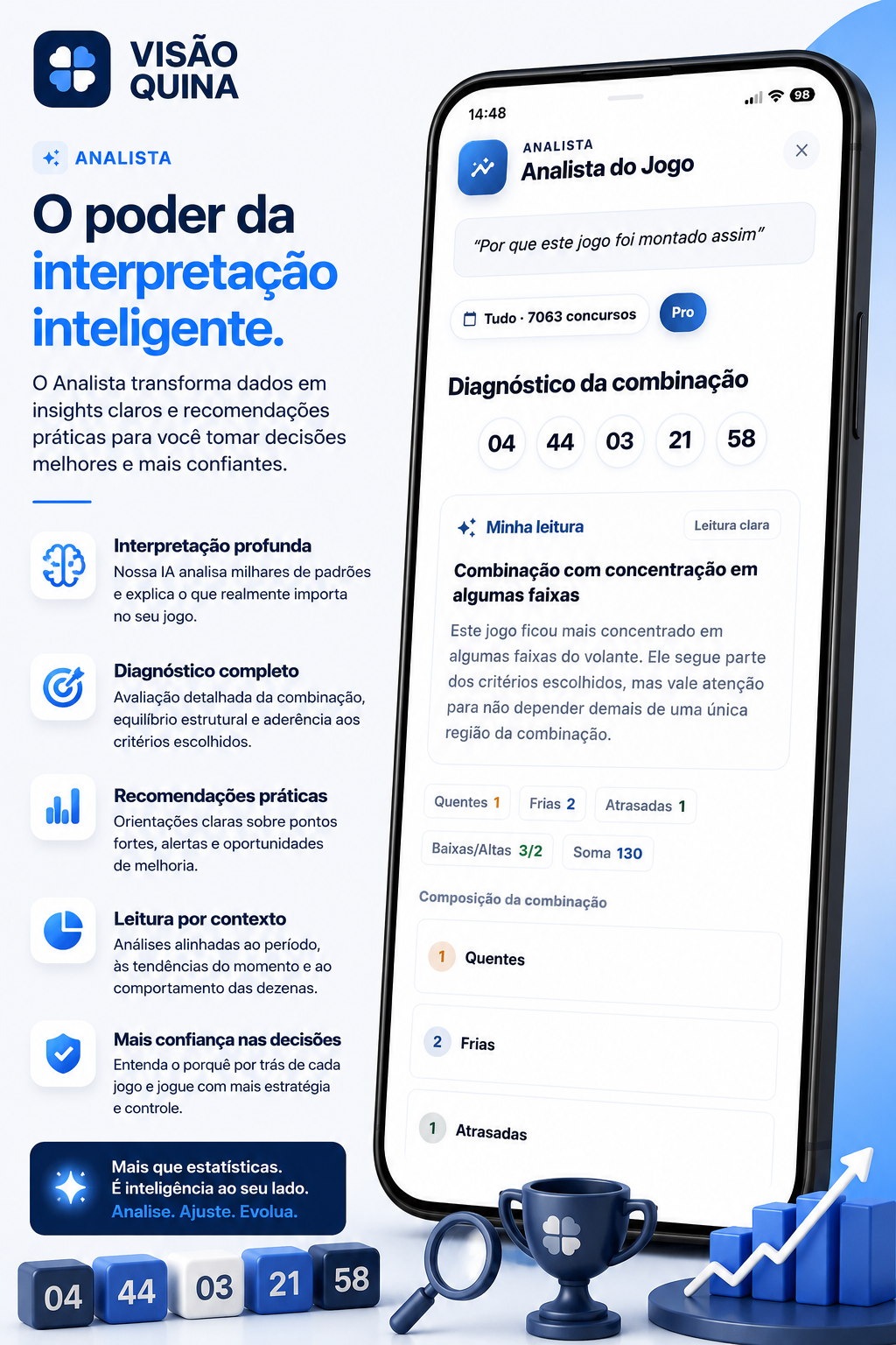 Analista de jogo do Visão Quina